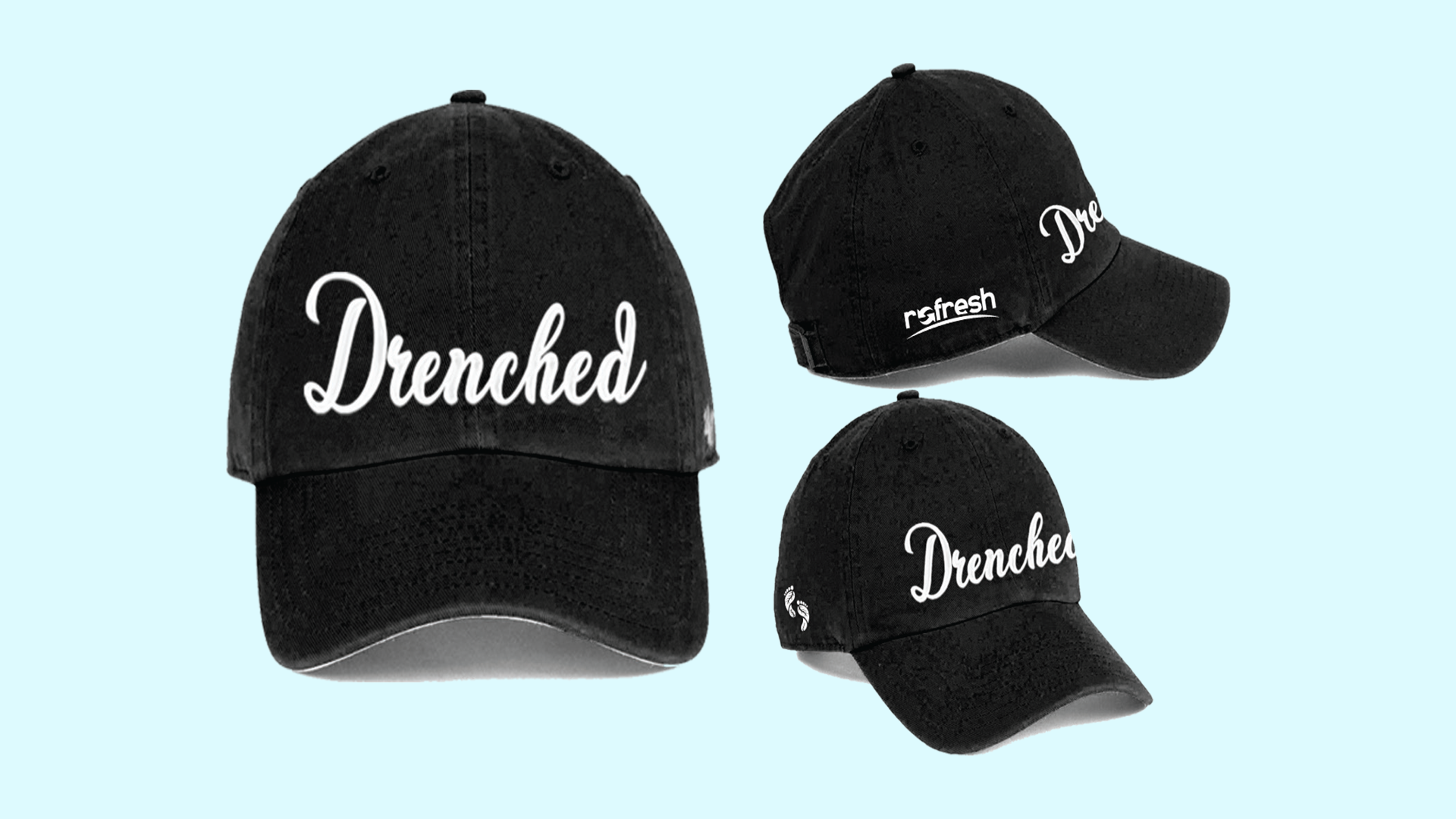 DRENCHED Cap (Black)